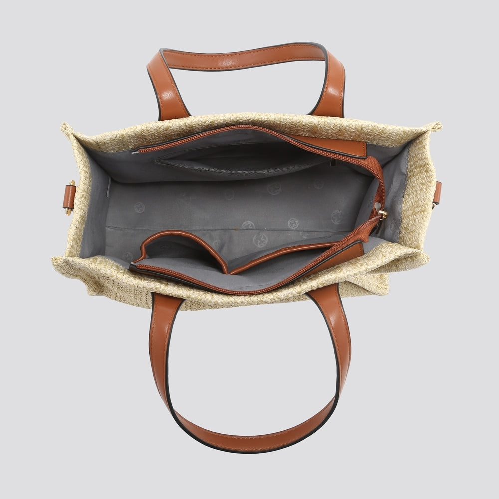 Summer Tote Bag with long Crossbody Strap - Available in 4 Colours