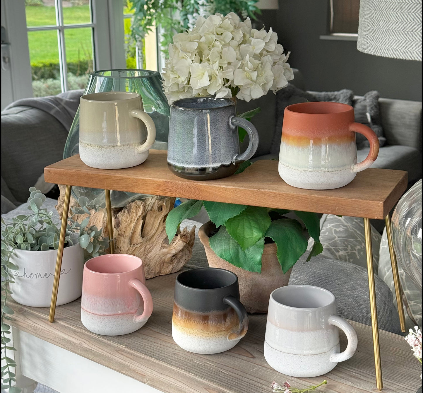 NEW! Mojave Glaze Stoneware Mugs