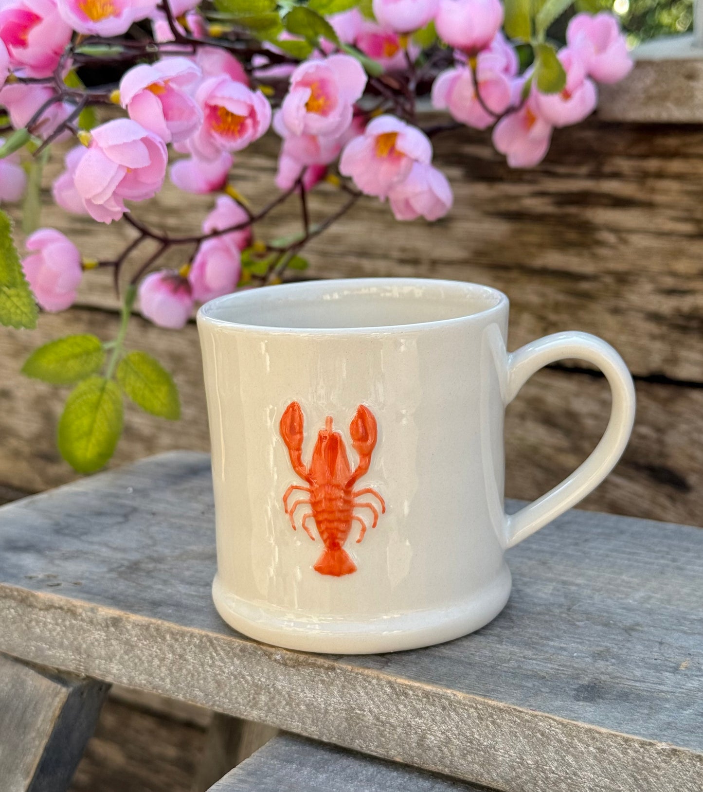 Gisela Graham Embossed Mini Mugs
