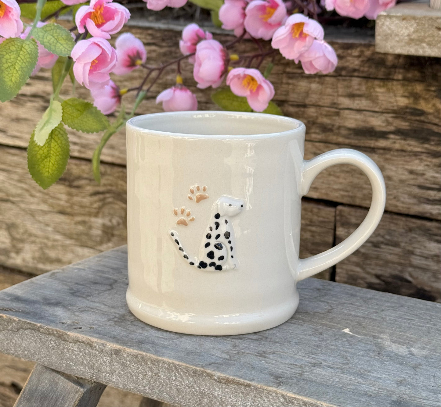 Embossed Animal Stoneware Mugs - Available in 4 designss