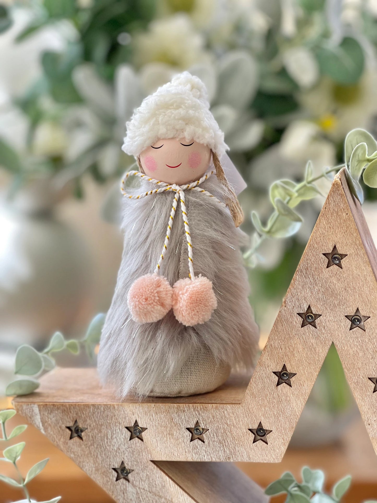 Faux Fur Fairy Angels
