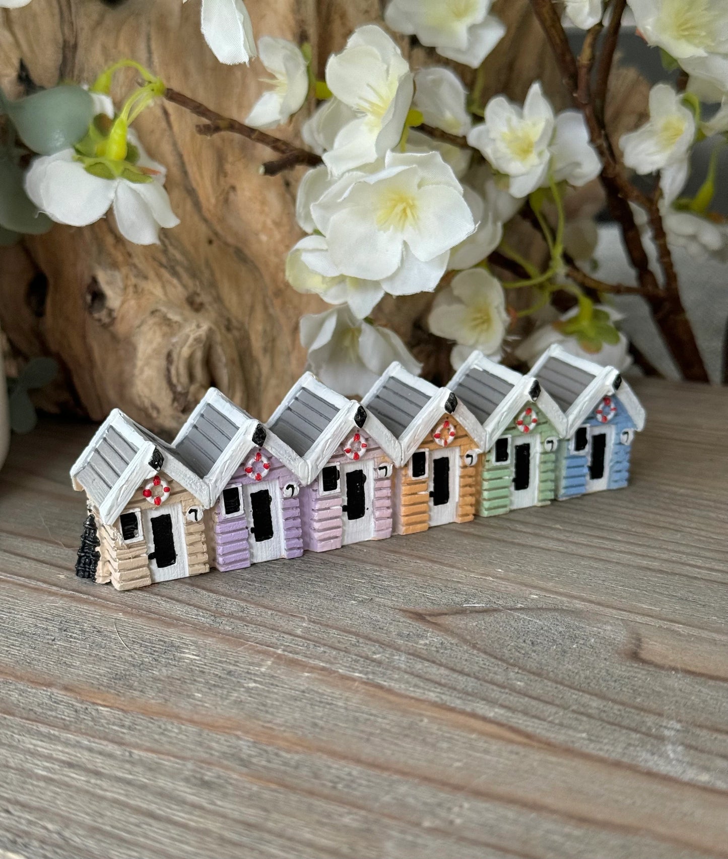 Beach Huts on a Block