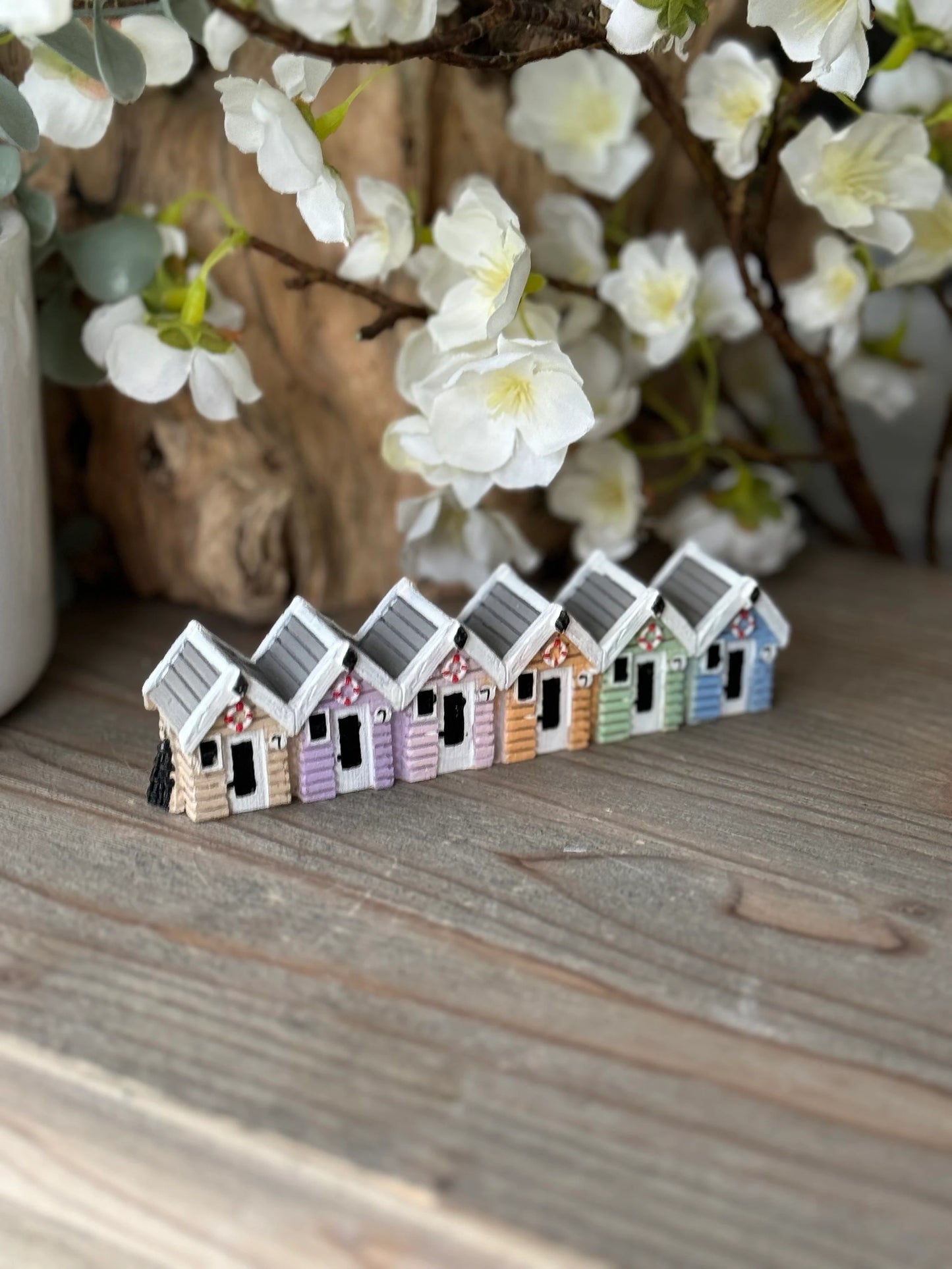 Beach Huts on a Block