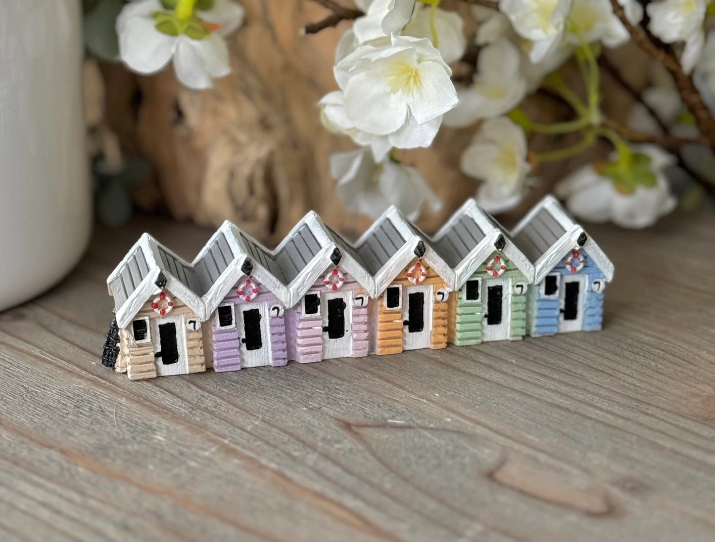 Beach Huts on a Block
