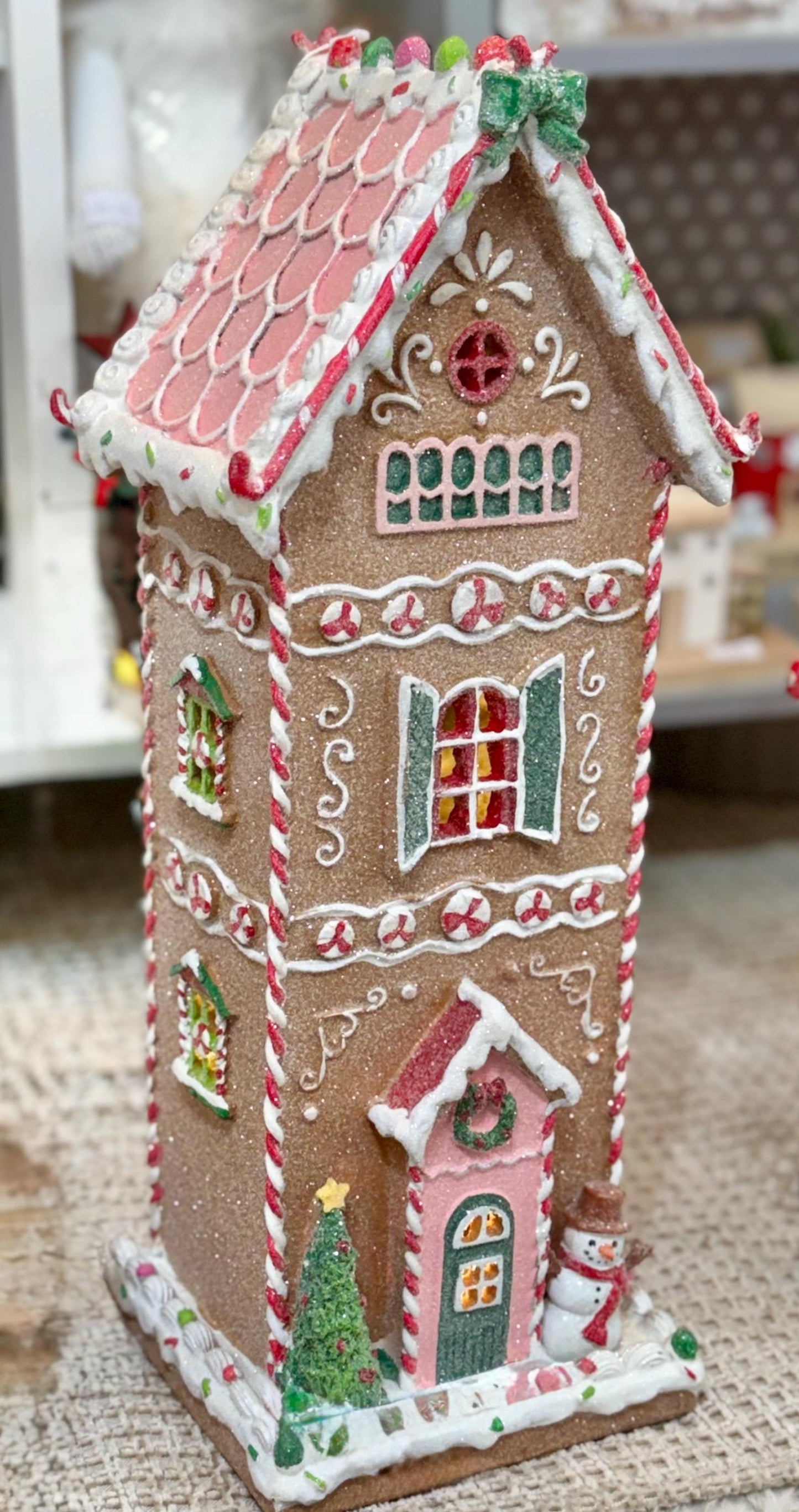 LED Gingerbread House - 2 size options available