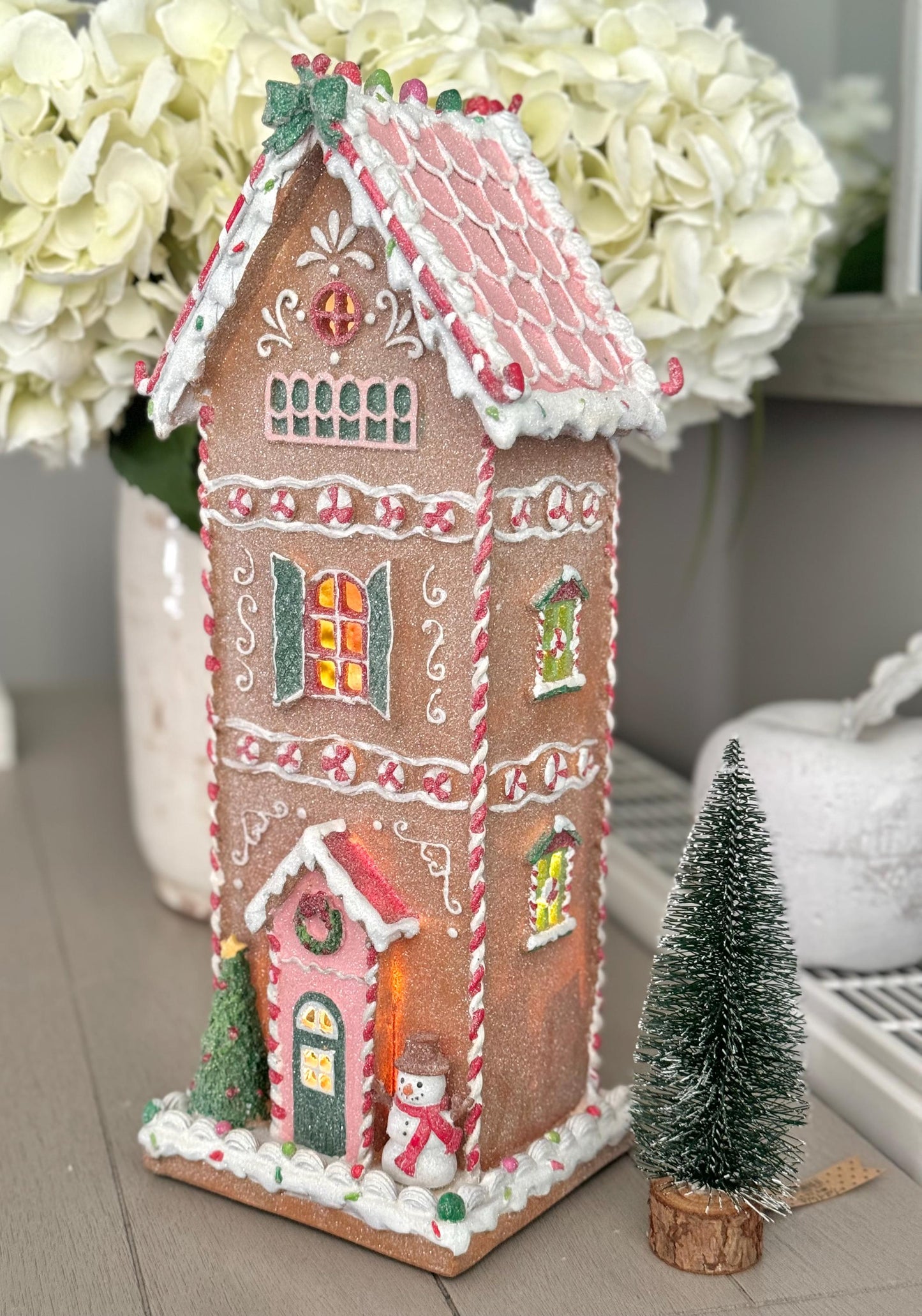 LED Gingerbread House - 2 size options available