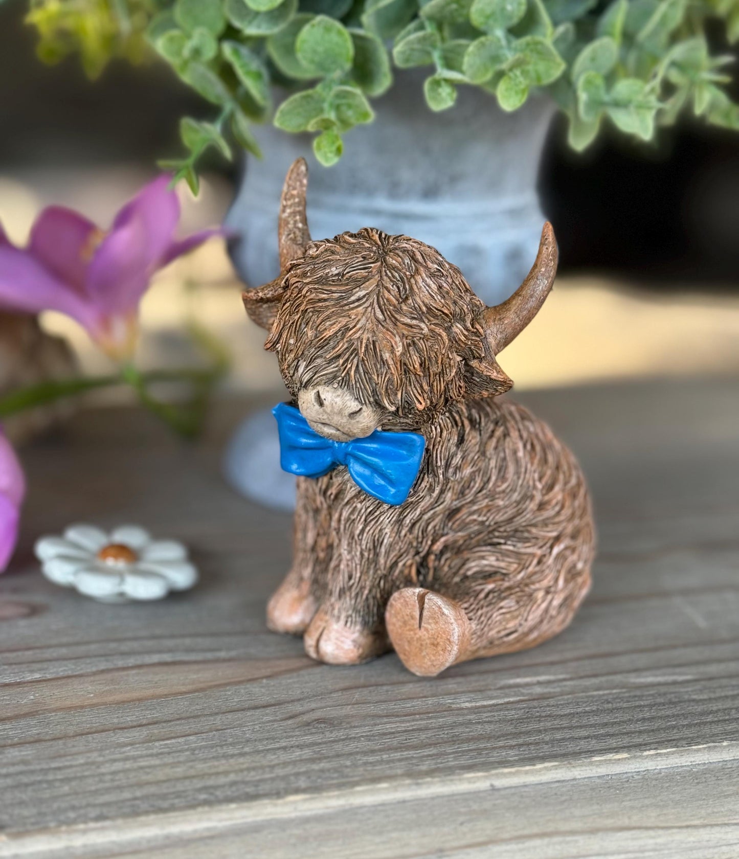 Happy Highland Cow Ornament - Choice of 2 Designs