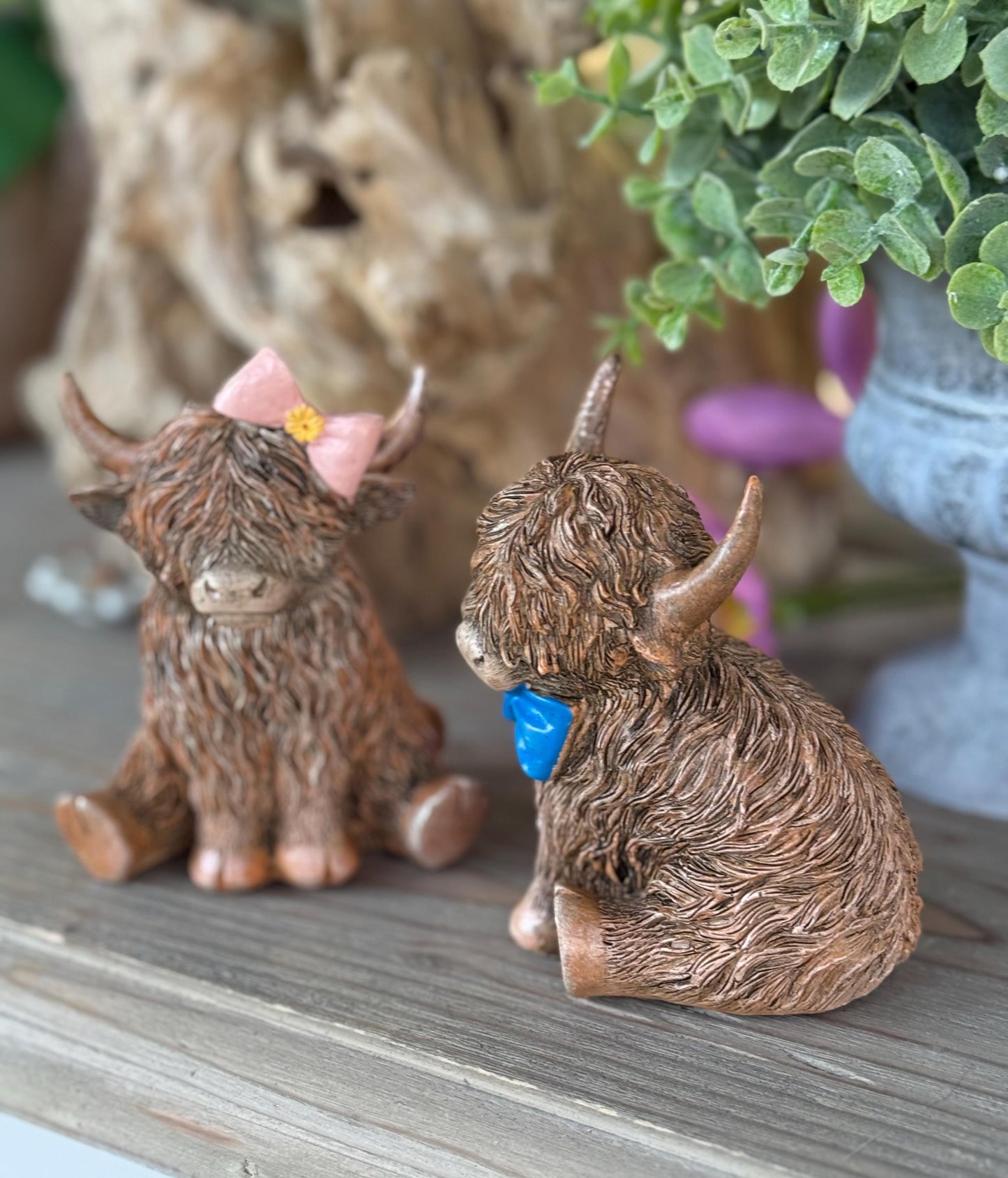 Happy Highland Cow Ornament - Choice of 2 Designs