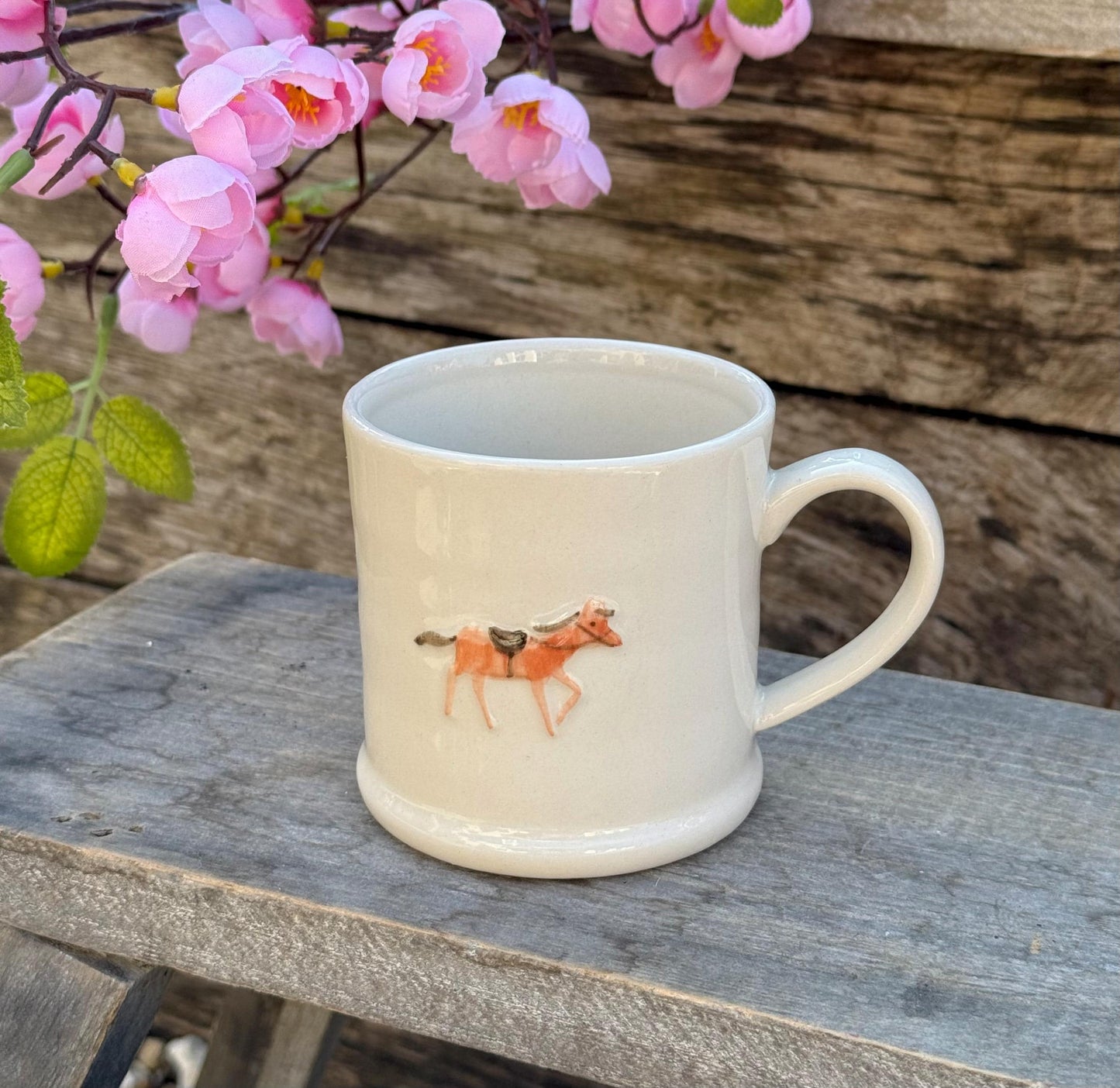 Gisela Graham Embossed Mini Mugs