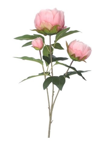 Gisela Graham Pale Pink Peony Spray.