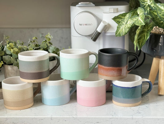 Marlow Ombre Glaze Stoneware Mugs