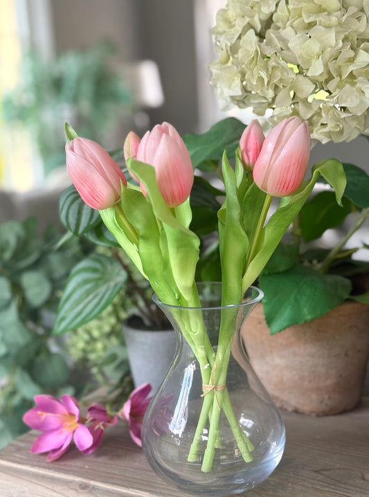 Pink Tulip Bunch - 5 stems per bunch
