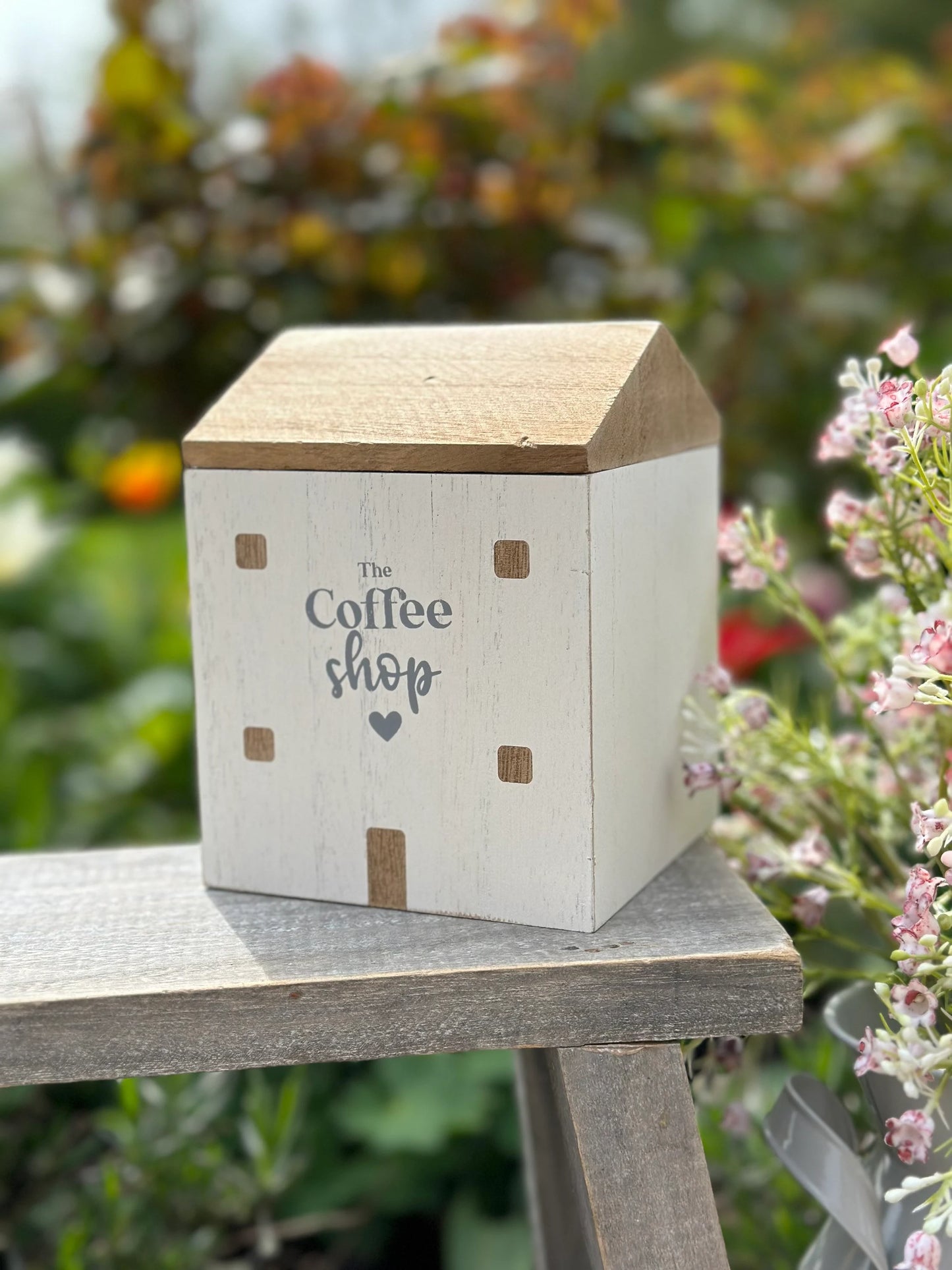 Tea, Coffee, Sugar Storage House - Sold individually