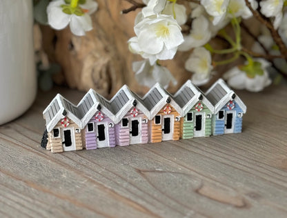 Beach Huts on a Block
