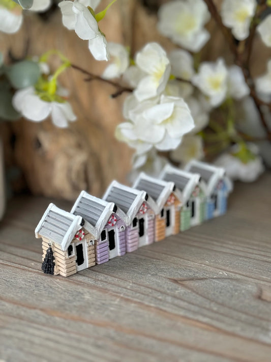 Beach Huts on a Block