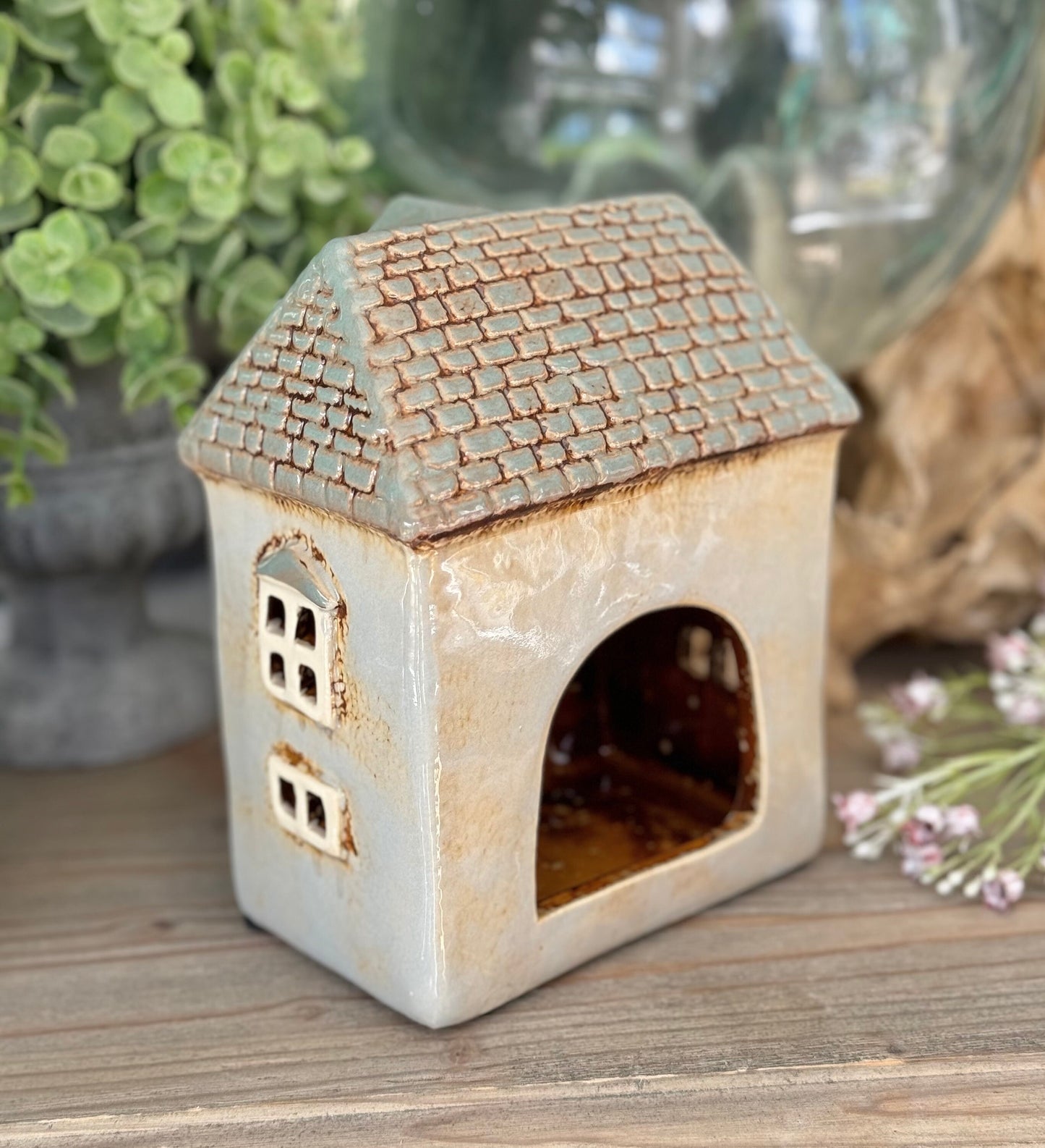 Country Chic Tealight Chateau