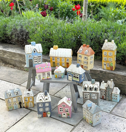 Country Chic Tealight Chateau