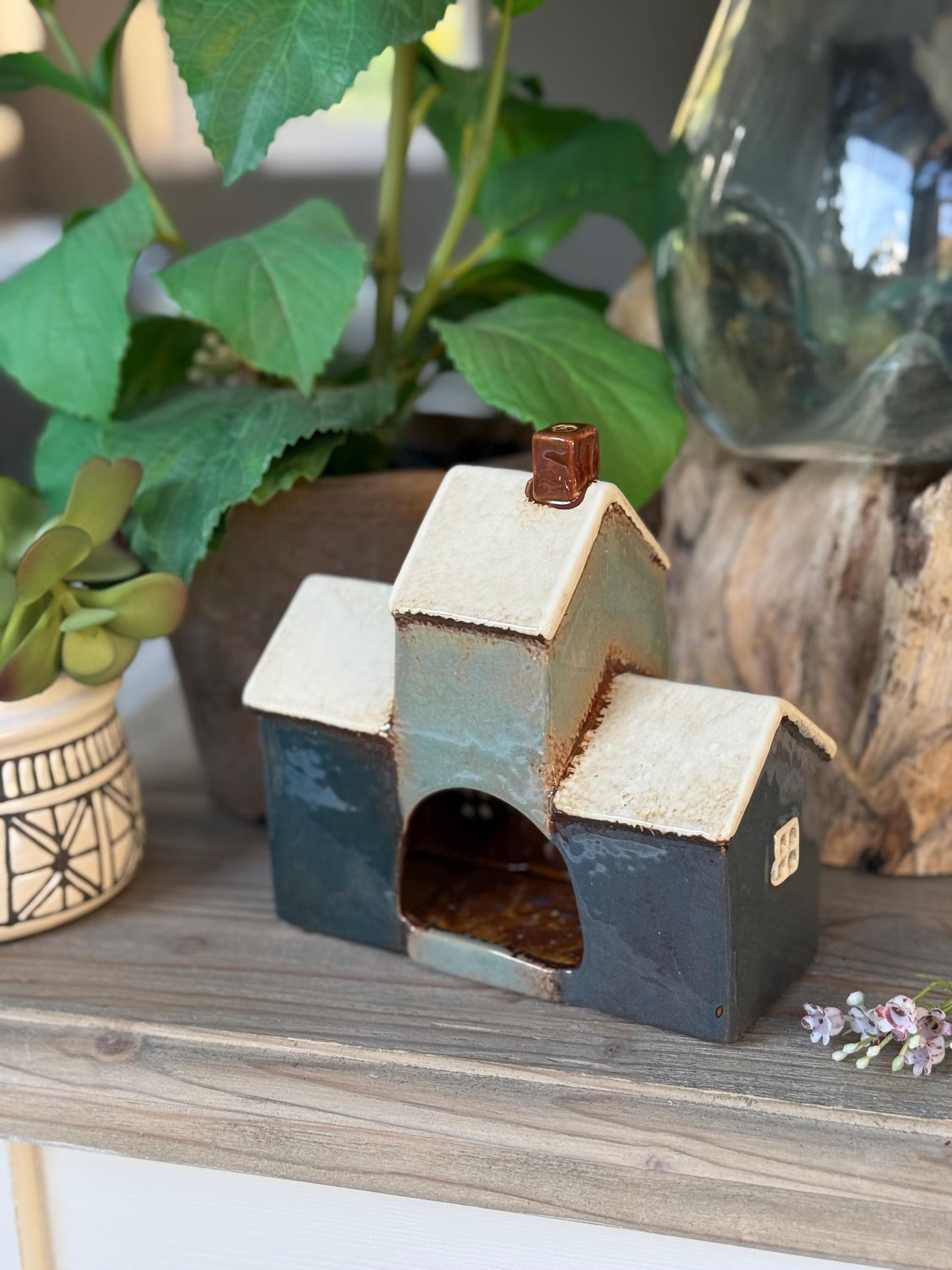 Country Chic Tealight Chateau