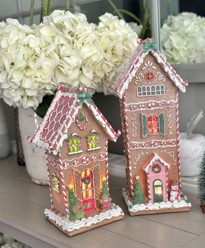 LED Gingerbread House - 2 size options available