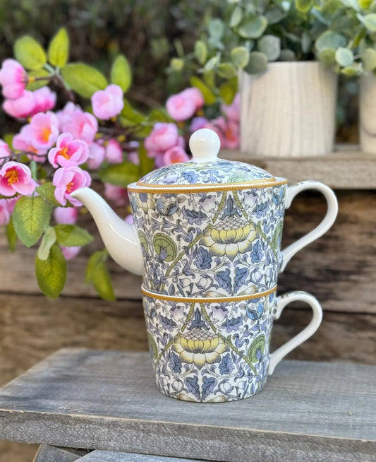 Tea for One - William Morris Lodden Porcelain Tea Set