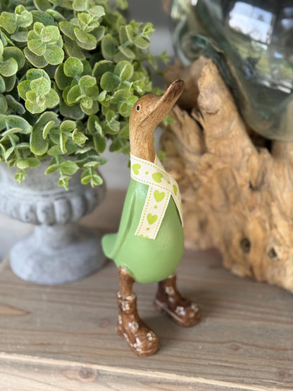 Hand Painted Wooden Duck - Available in 3 colours