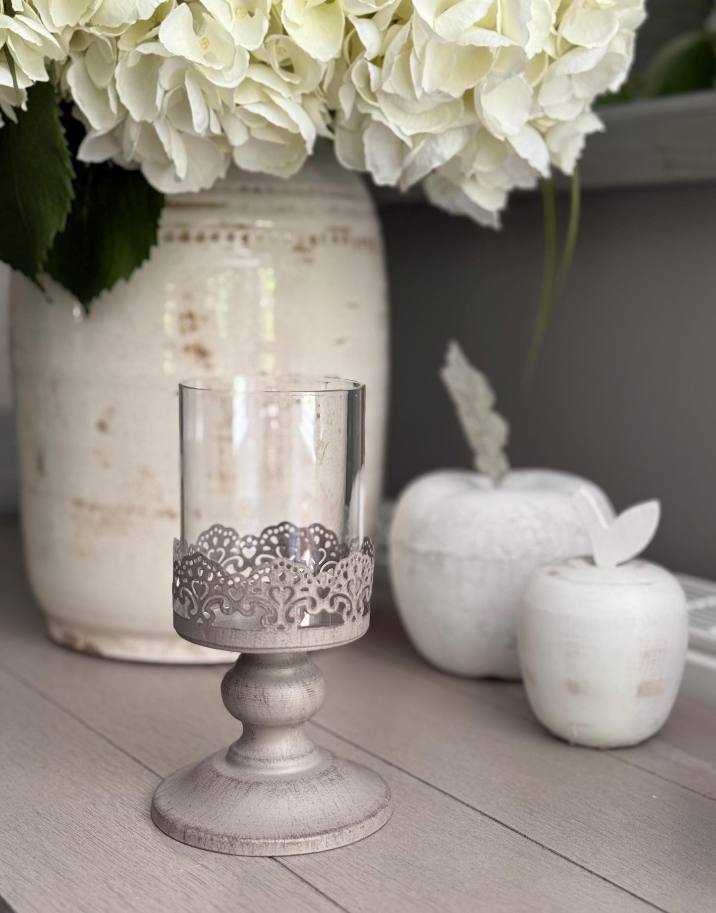 Metal Candlestick/Lantern/Hurricane