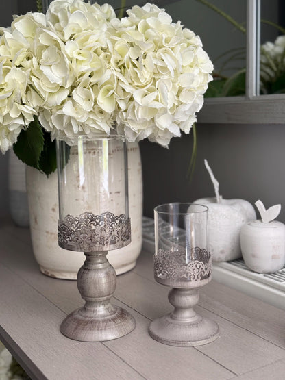 Metal Candlestick/Lantern/Hurricane