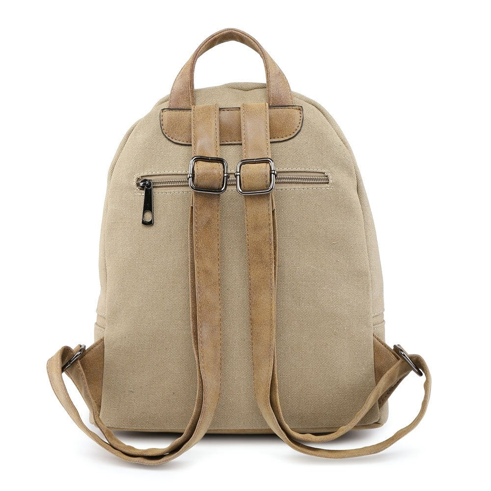 Dark Grey Rucksack/Backpack with Silver Star